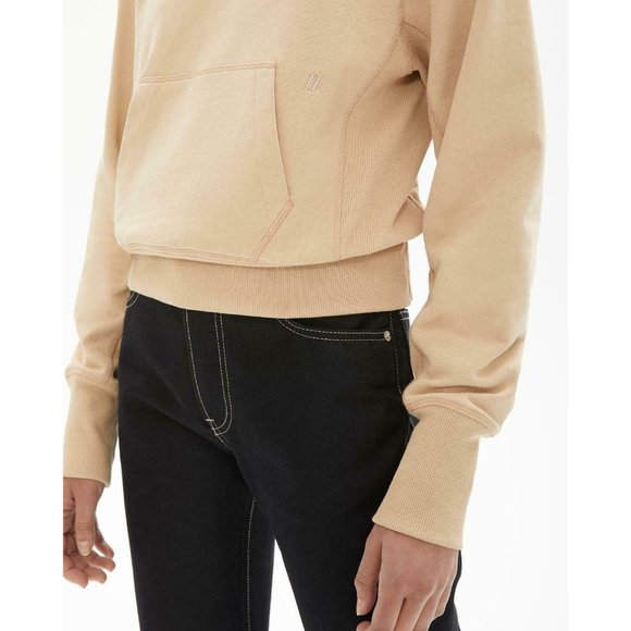 HELMUT LANG cotton-jersey hoodie sweatshirt SIZE M Women, XS Men - Picture 7 of 12